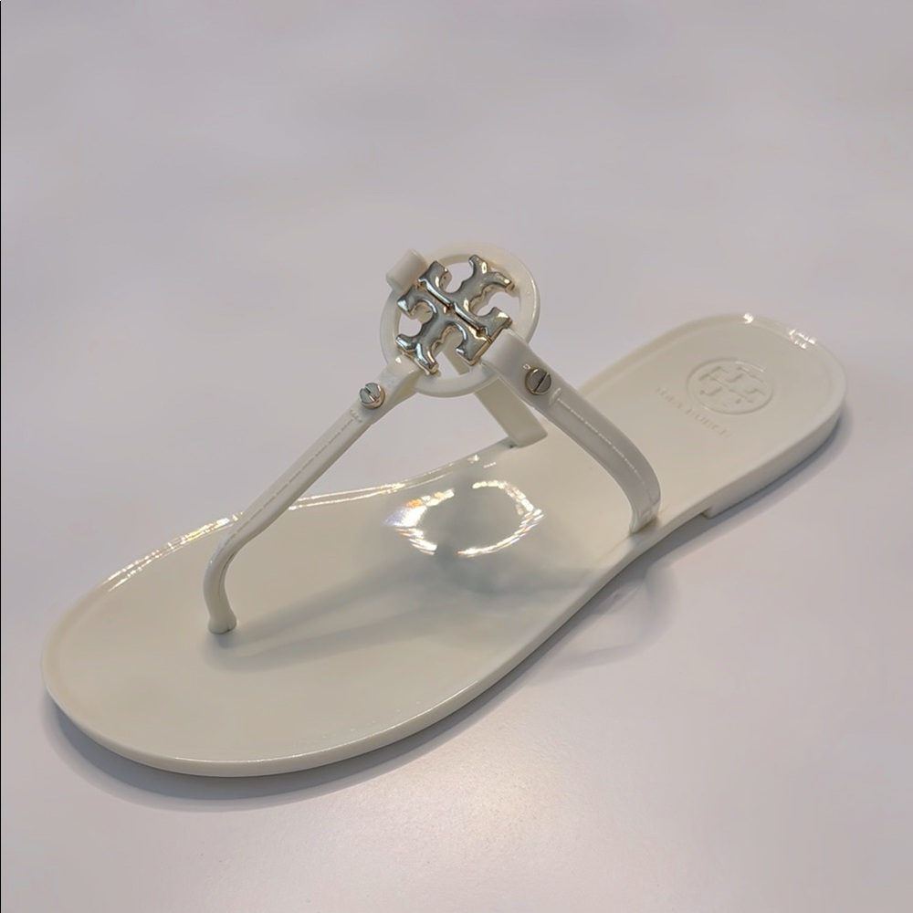 Tory Burch Mini Miller Ivory Sandals